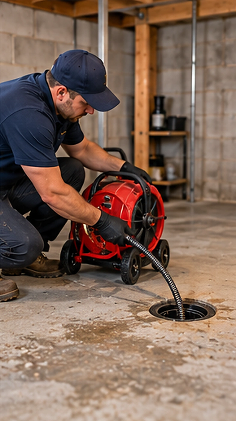 Kitchen faucet and sink during kitchen & bathroom drain cleaning service in Ridgewood, NJ