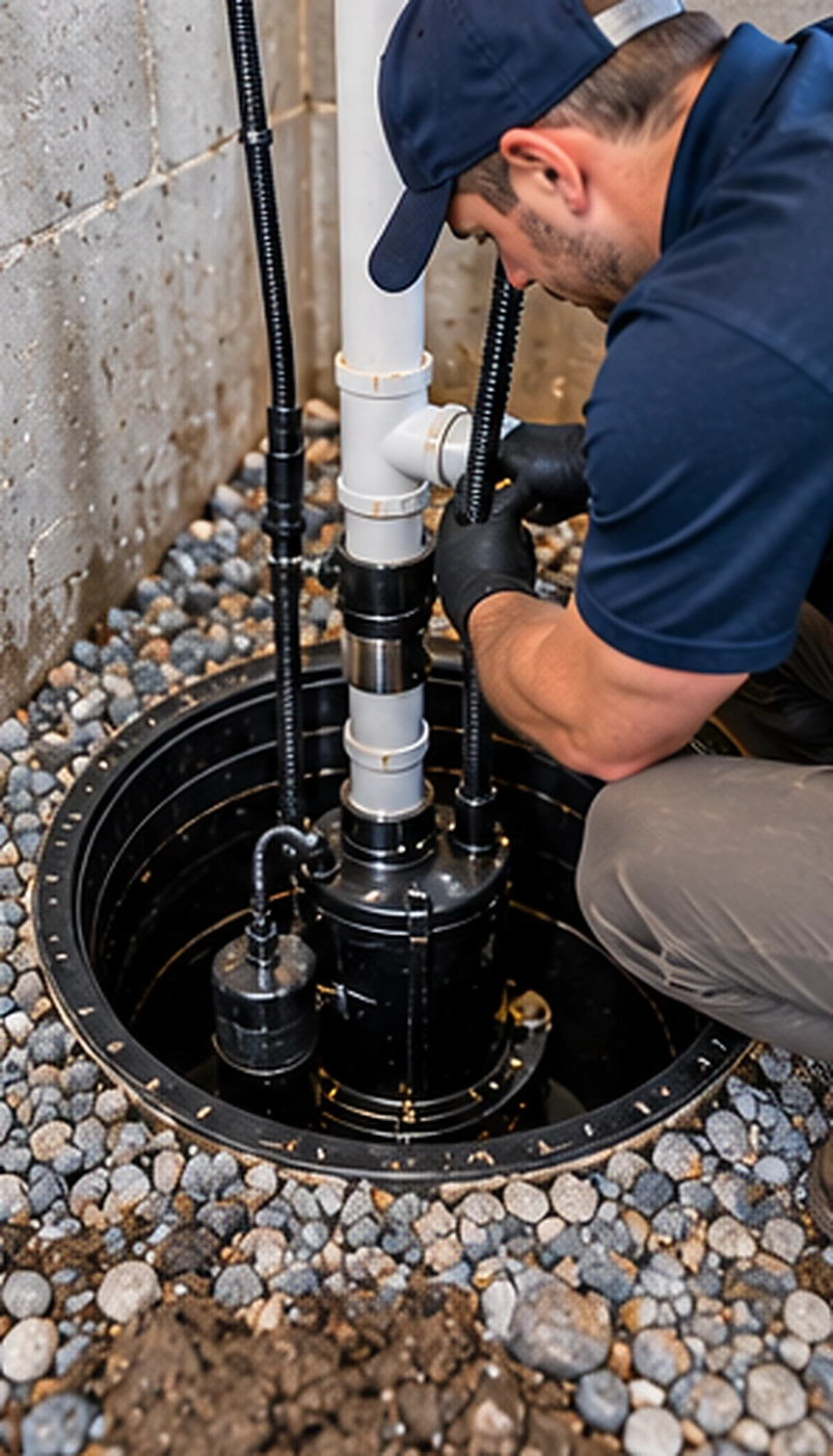Plumber repairing a faucet during kitchen & bathroom drain cleaning service in Ridgewood, NJ